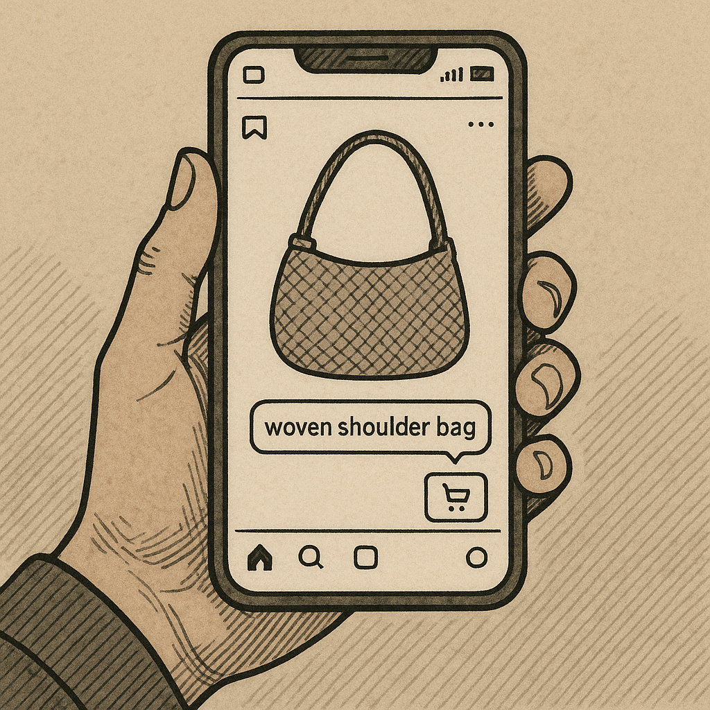 Watch the shopping tags, not the outfit videos