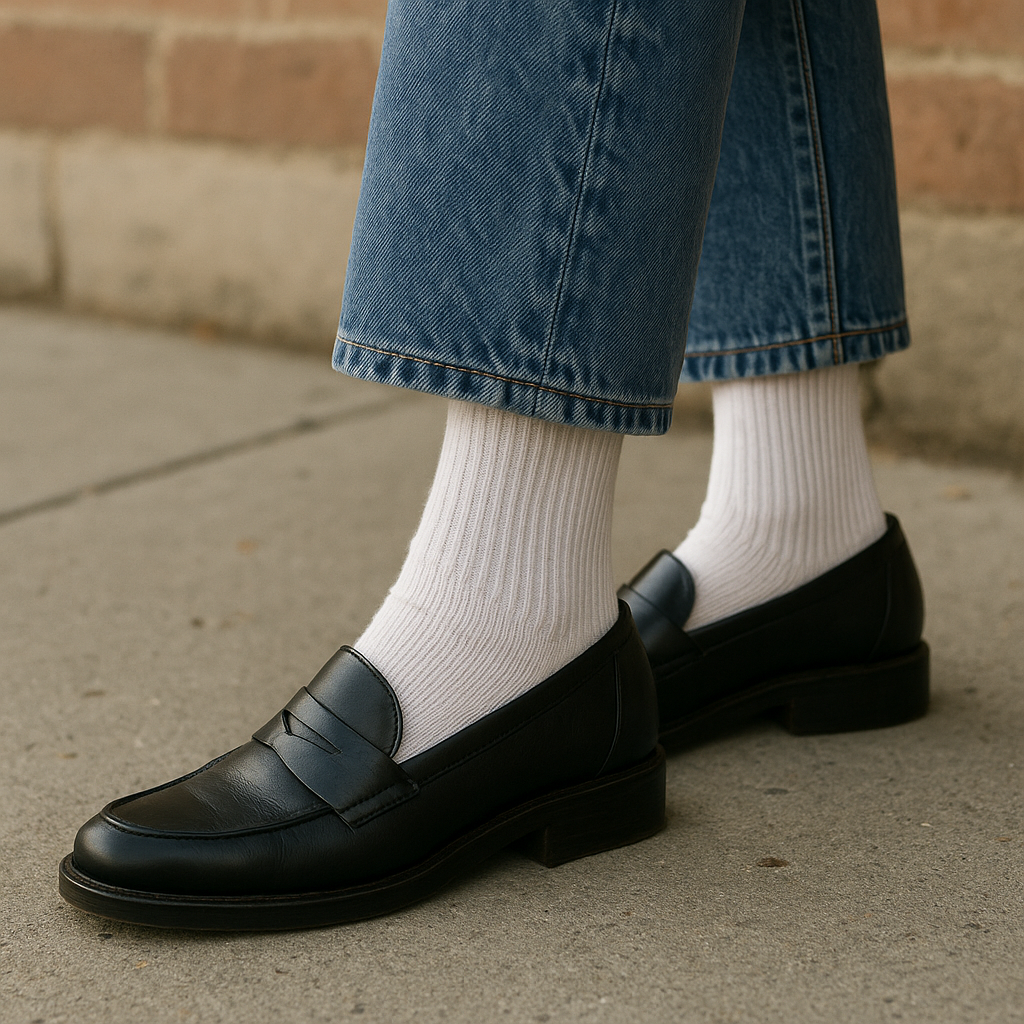 Visible socks are a signal, not an accident