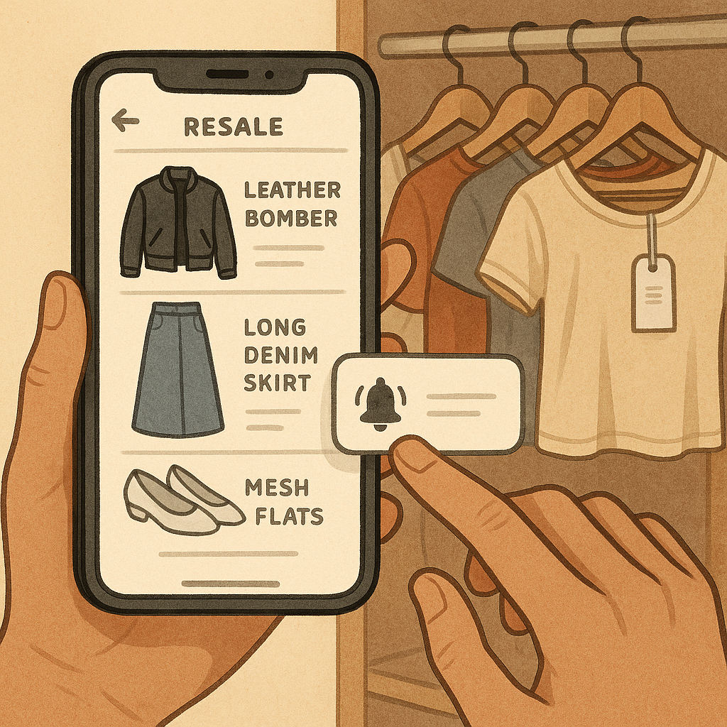 Resale alerts beat your feed for early signals