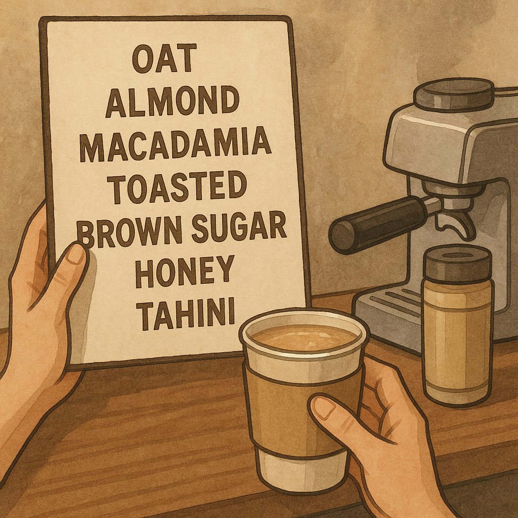 Oat milk menus tell me which neutrals are about to get renamed