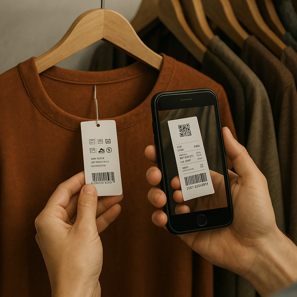 Barcode pics and fabric codes: the boring screenshots that matter
