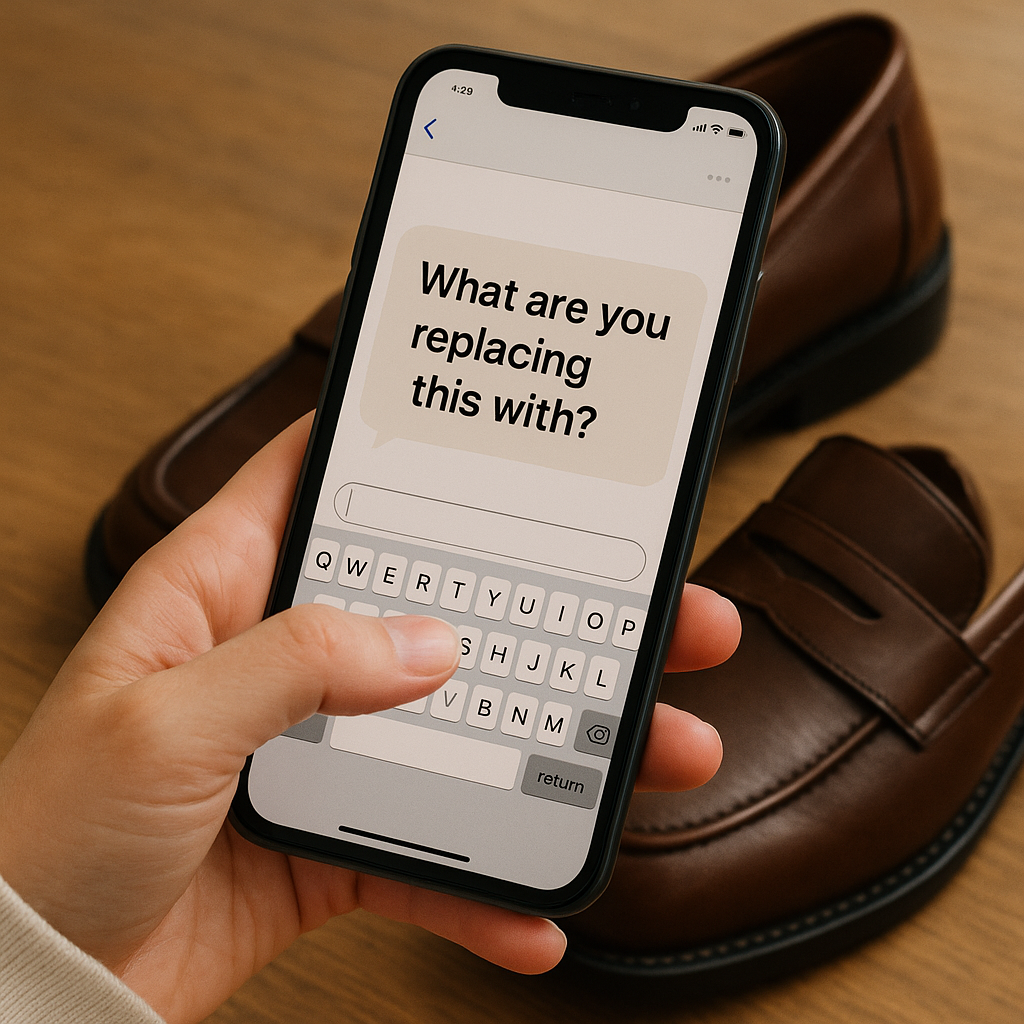 Ask the resale sellers one thing, then shut up