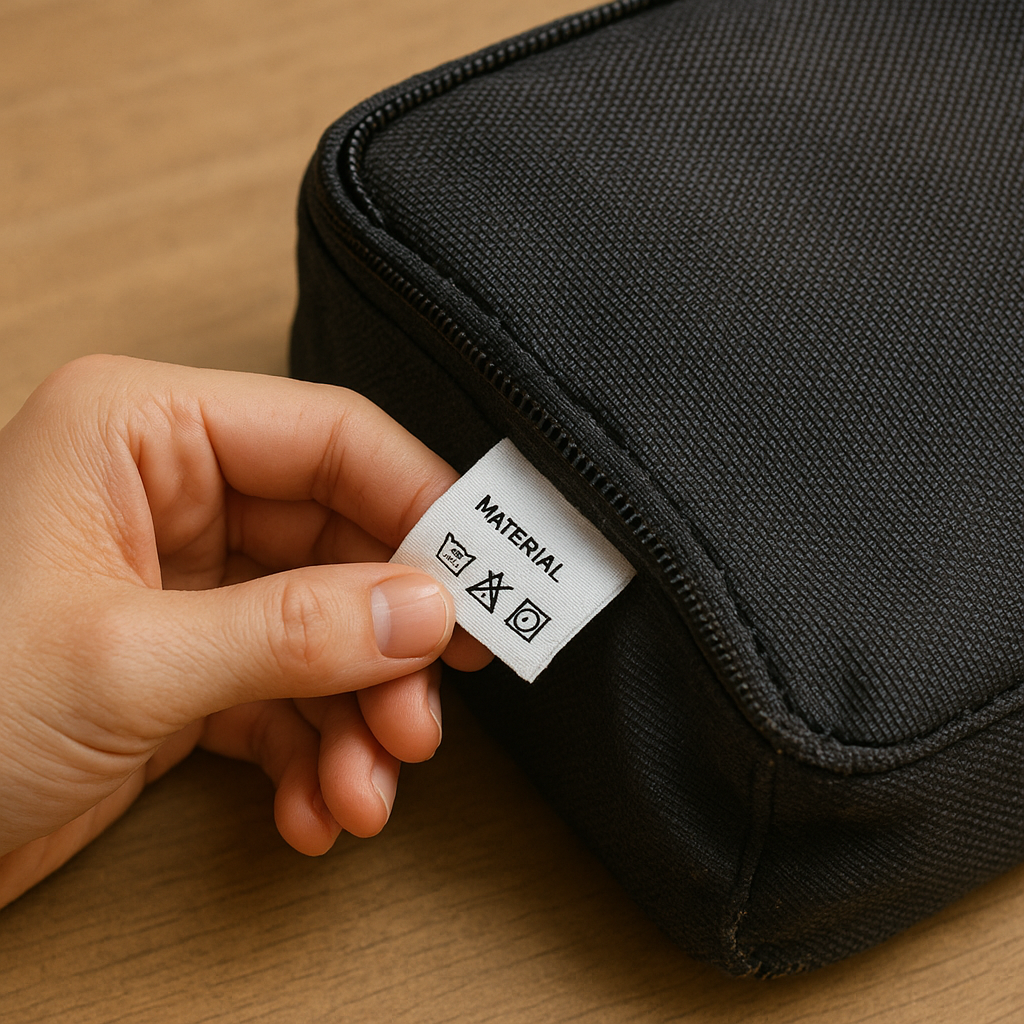 The garment bag label nobody reads (I do)