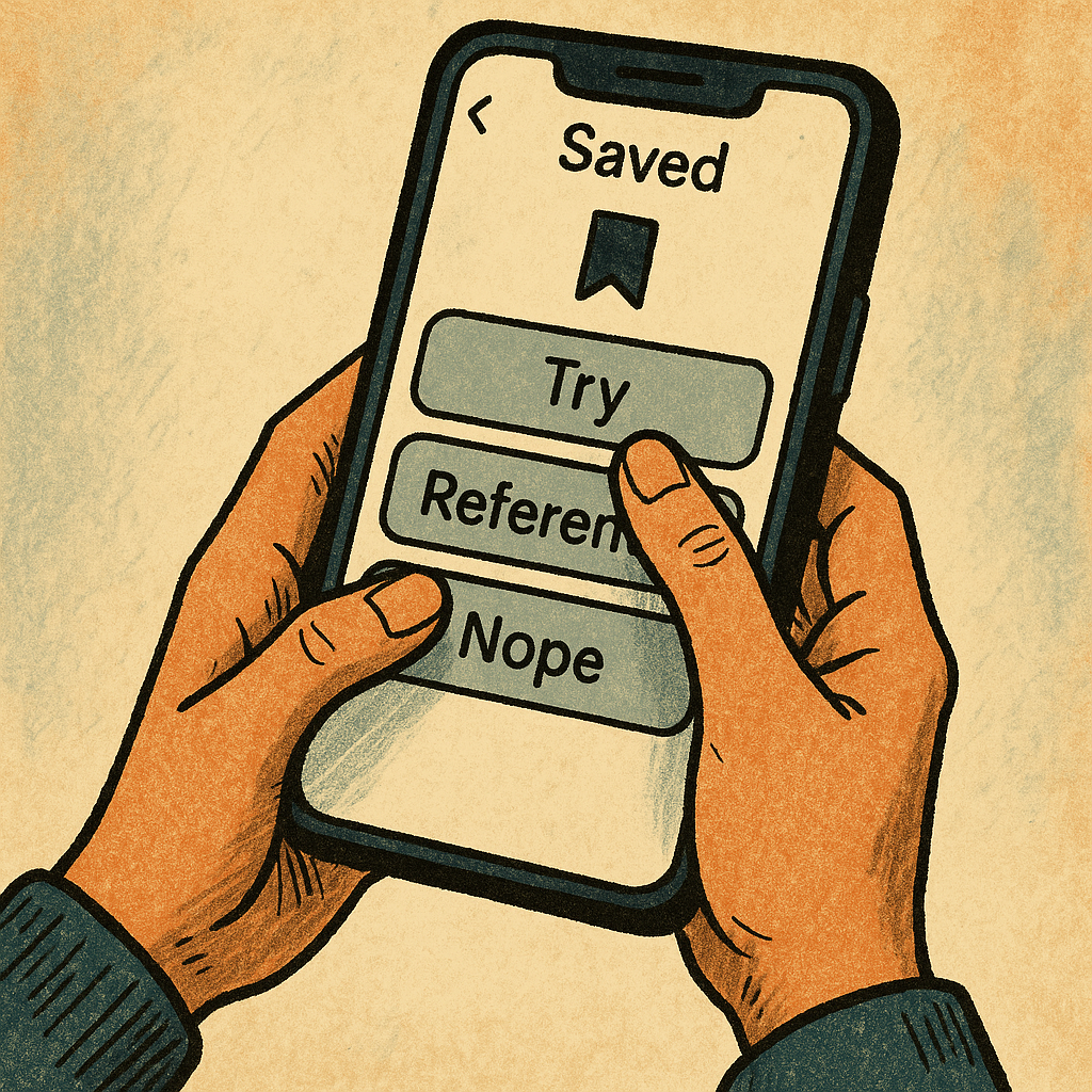 Stop trusting the For You page, start reading the Saves