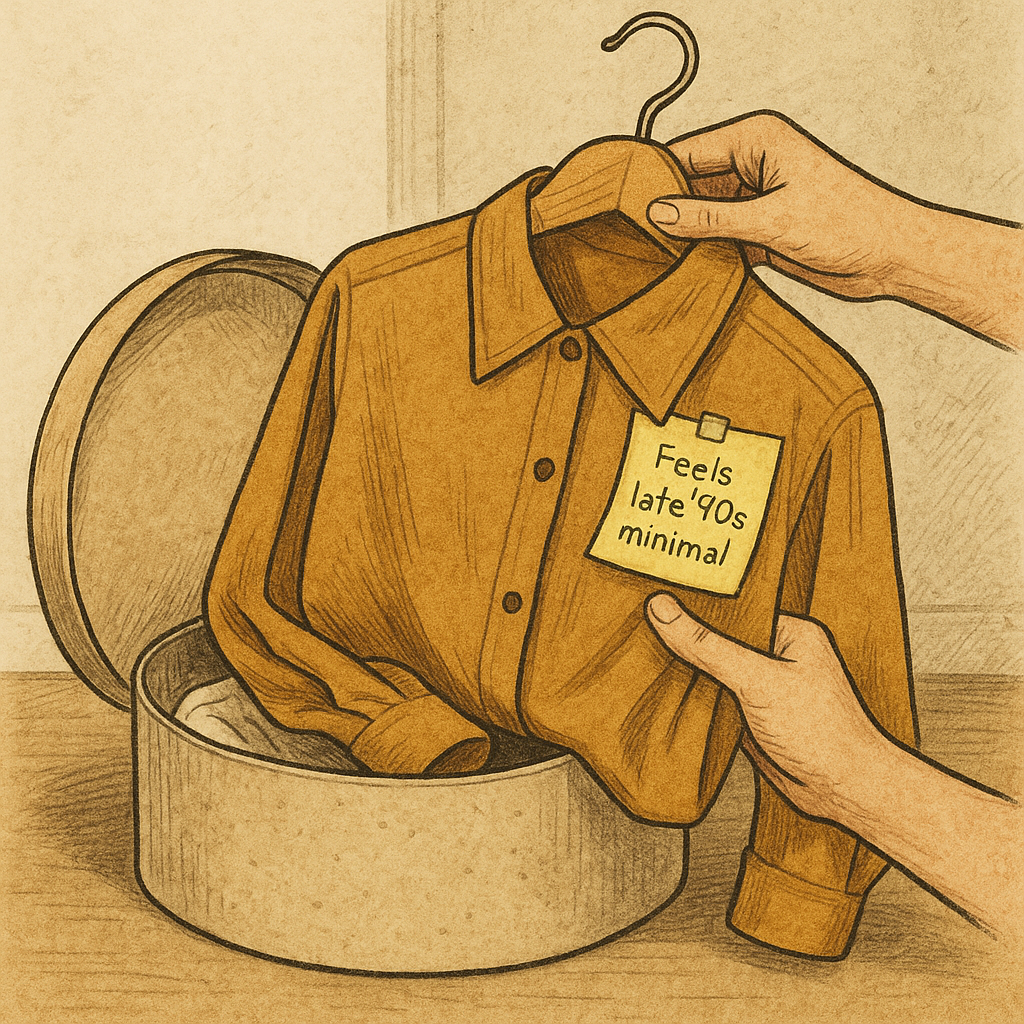 Hatbox test: what you stored away on purpose