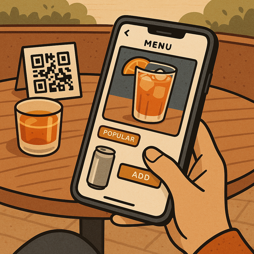 QR menus are teaching brands to sell in tiny decisions