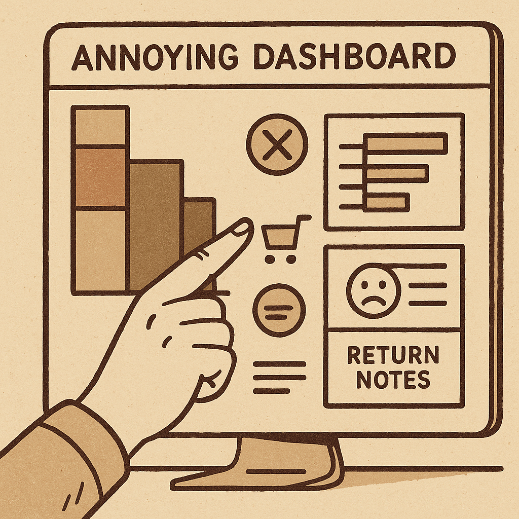 Build a dashboard that punishes your bad habits