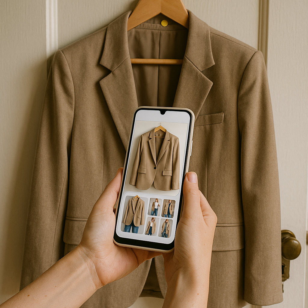 Reverse image search your own closet (not influencers)