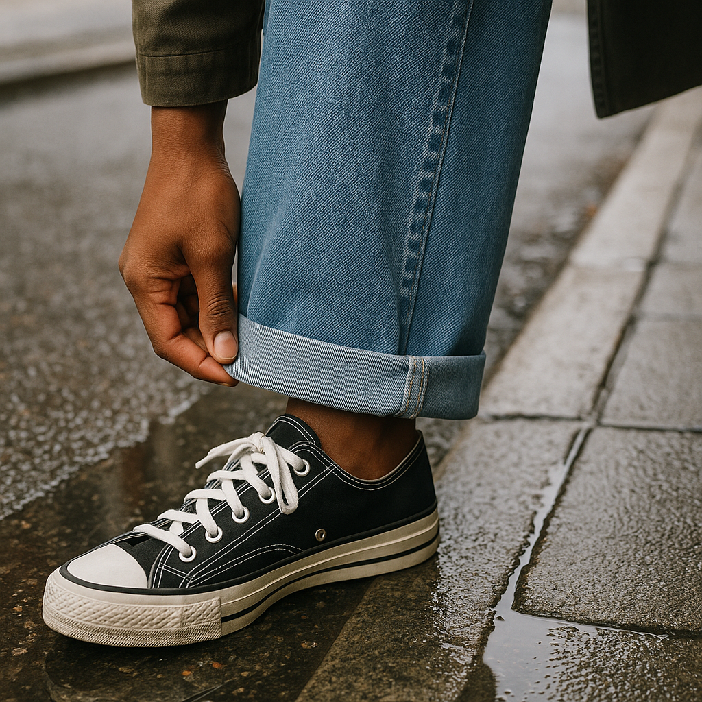 Cuffs and hems: the ground-truth signal (not the runway)