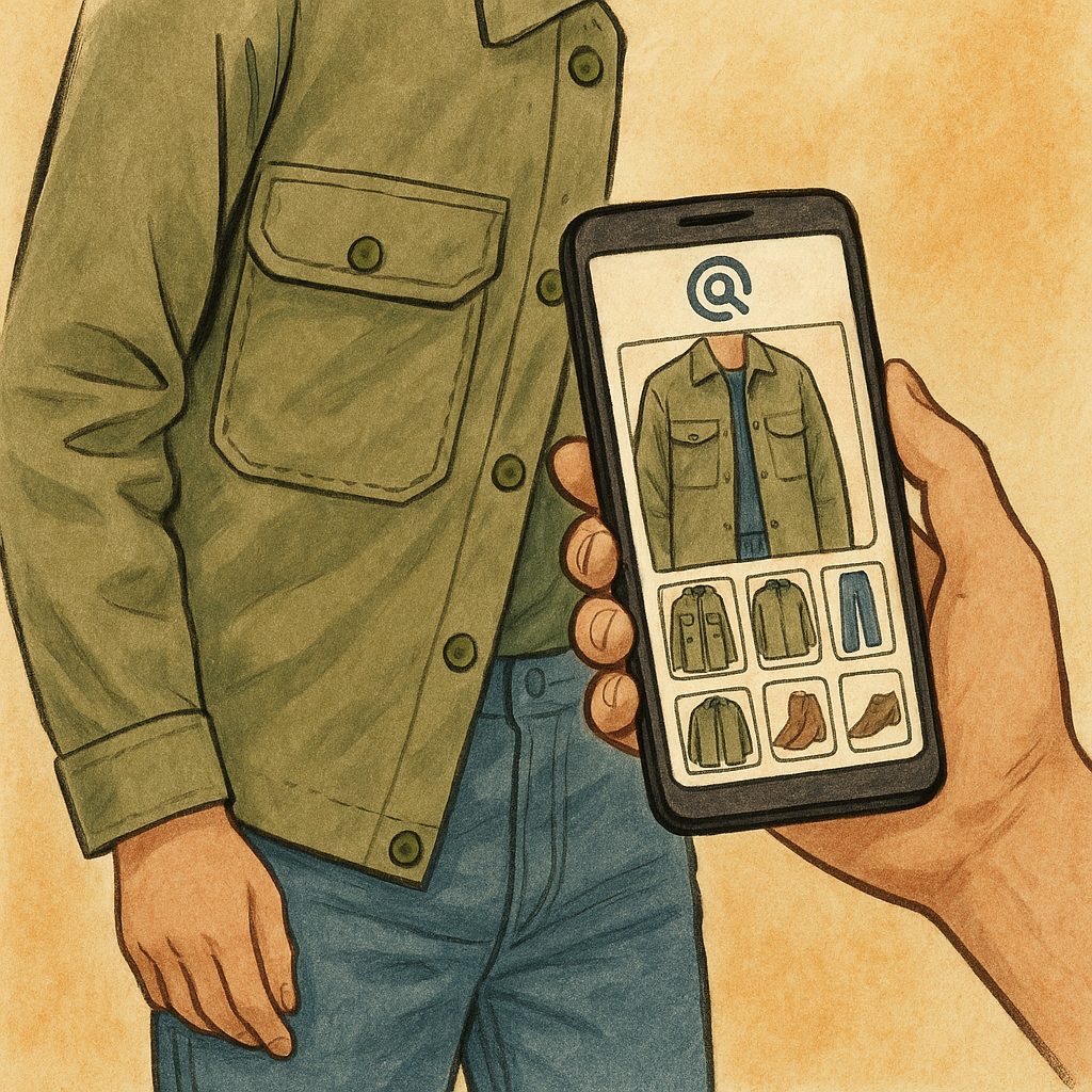 Reverse-image search your own closet before you shop