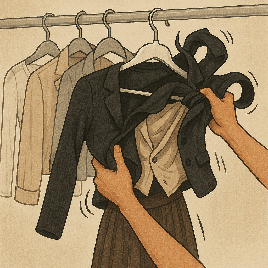 Hanger friction is how you tell if a trend is yours