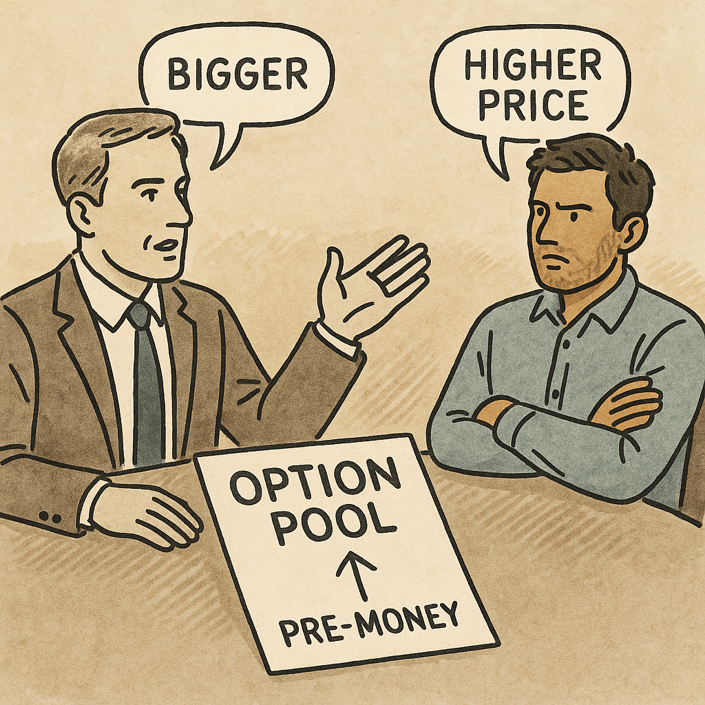 Option pool math that makes a round feel smaller than it is