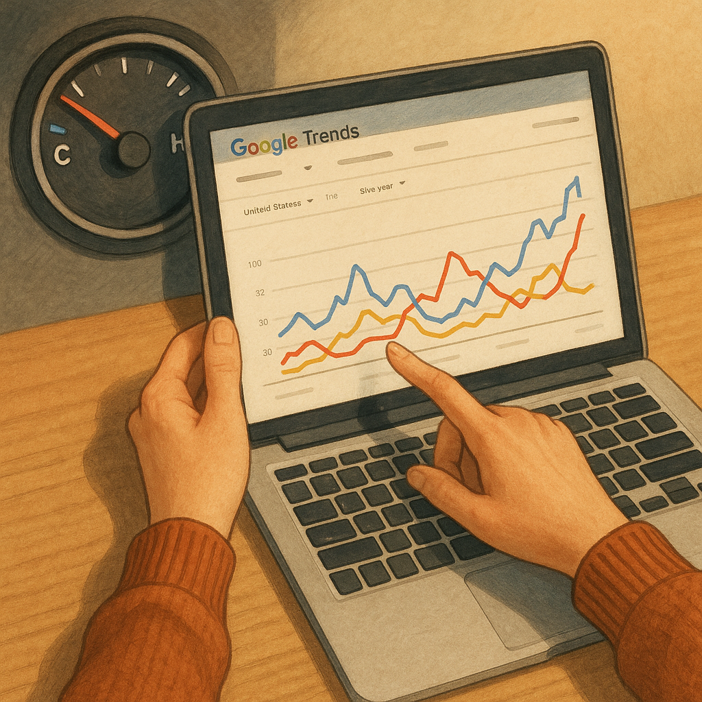 Google Trends is my calendar, not my oracle