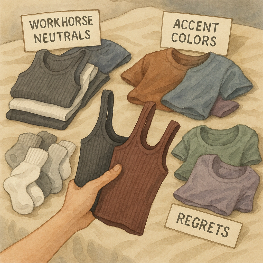 One drawer tells you the future (socks, tees, and tanks)